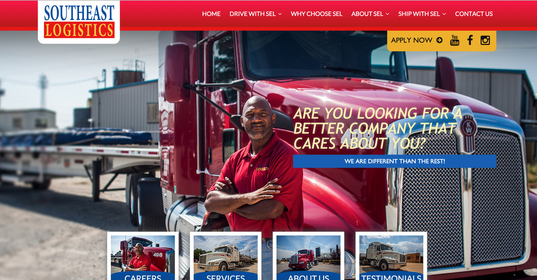 Southeast Logistics Website Image